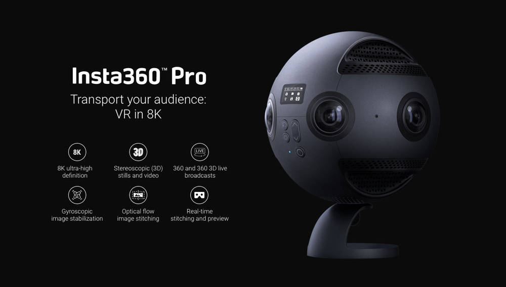 Insta360 Pro на базе DJI Matrice 600 Pro. Готовое решение для съемки панорамных видео. -