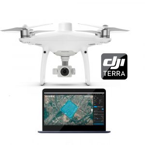 Квадрокоптер DJI Phantom 4 RTK + лицензия DJI Terra Pro (1 год)