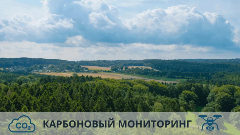Исследование карбоновых территорий с помощью БПЛА