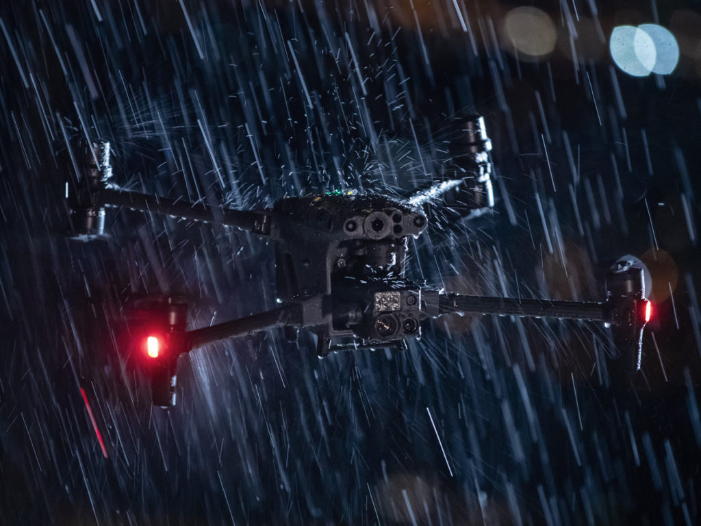 Отличие тепловизионных дронов и дронов ночного видения - Matrice 30