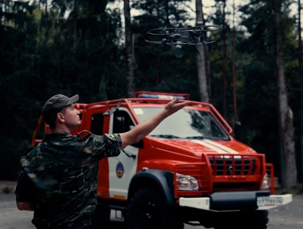Практический опыт применения лесопожарной службы беспилотников DJI - тепловизионная съемка
