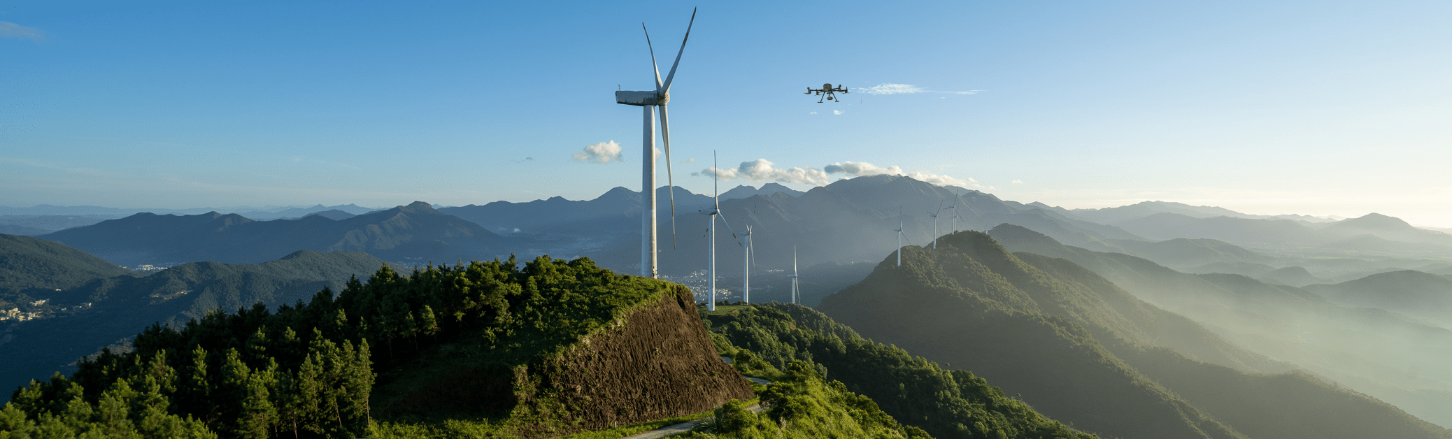 Применение дронов DJI для инспекции ветрогенераторов - Экология