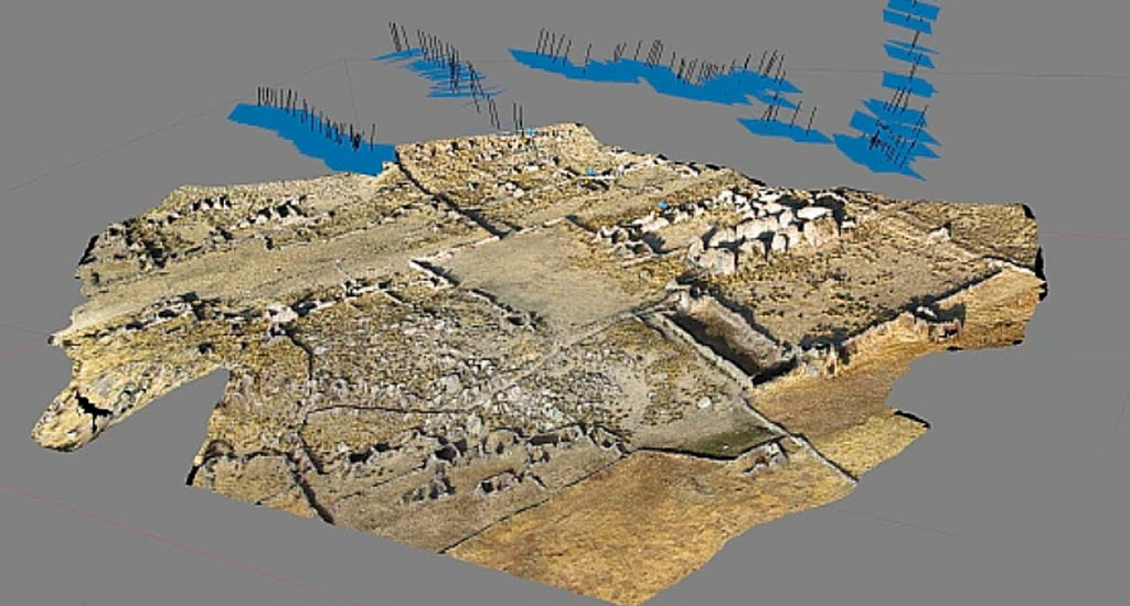 Применение профессиональных беспилотников в археологических исследованиях - 3D моделирование