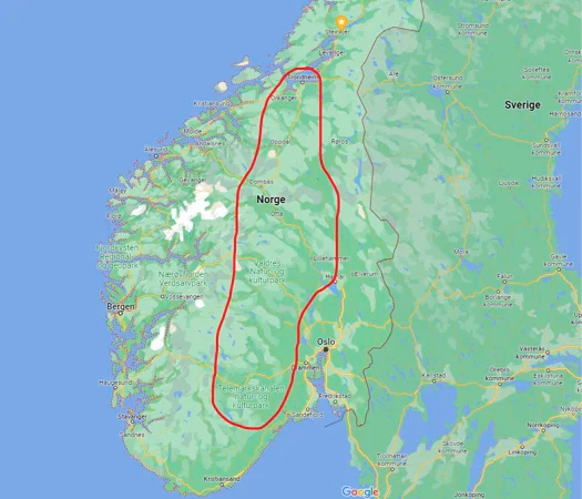 Применение беспилотника Matrice 300 RTK совместно с ИИ помогает спасать норвежские леса -