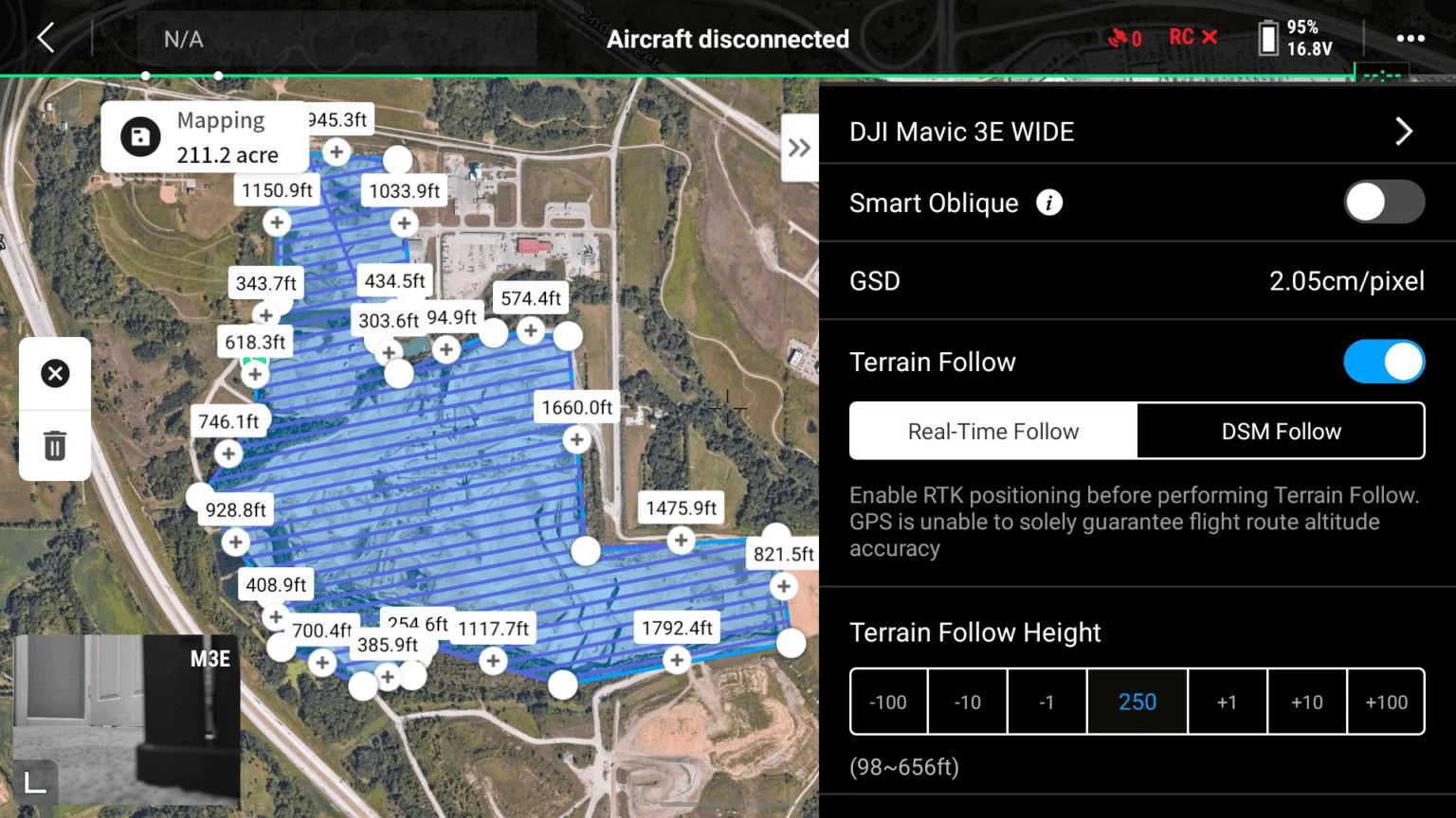 Измерения запасов с дронами DJI Enterprise и DJI Terra | Пошаговая инструкция