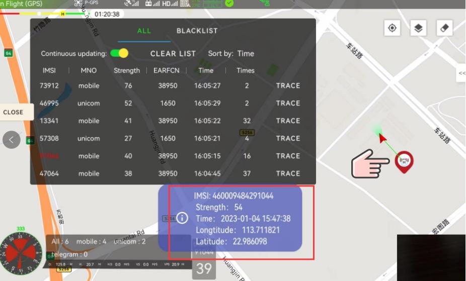 Воздушный IMSI-перехватчик IMSIX02, устанавливаемый на дрон -