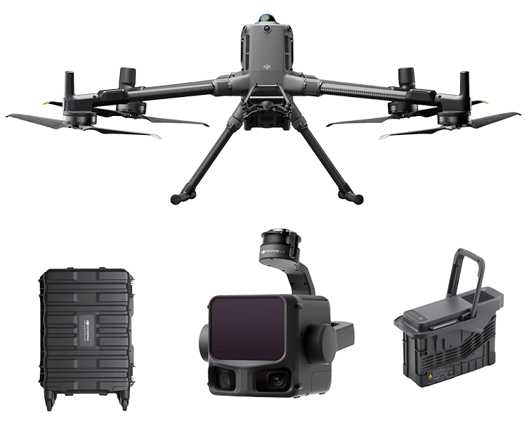 Zenmuse L2 против Zenmuse L3. Сравнение лидаров DJI в реальных условиях - Matrice 400