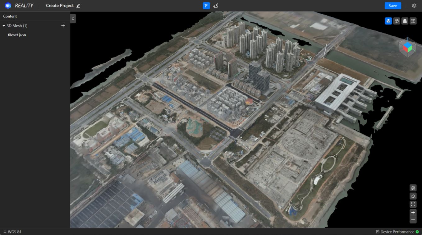 DJI Reality screenshot