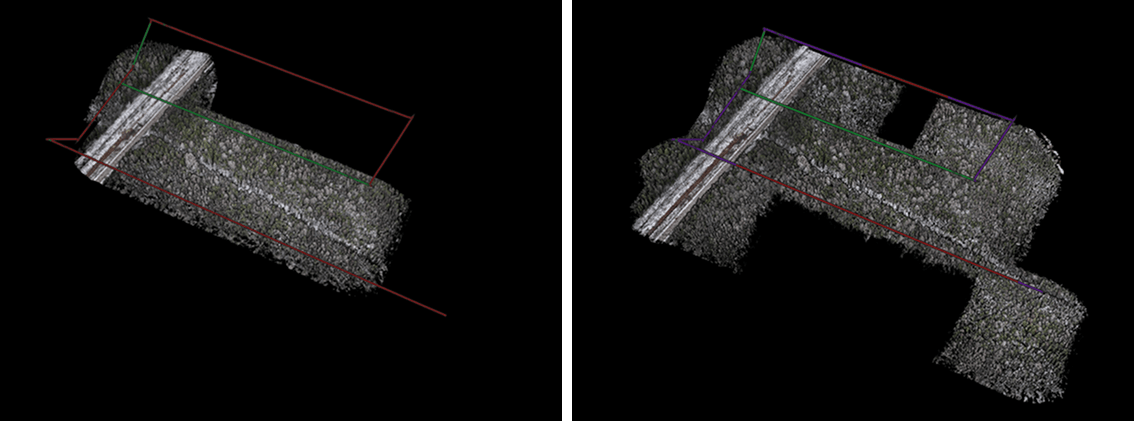 DJI Terra 5.2.0. Тест 1 функции сглаживания.