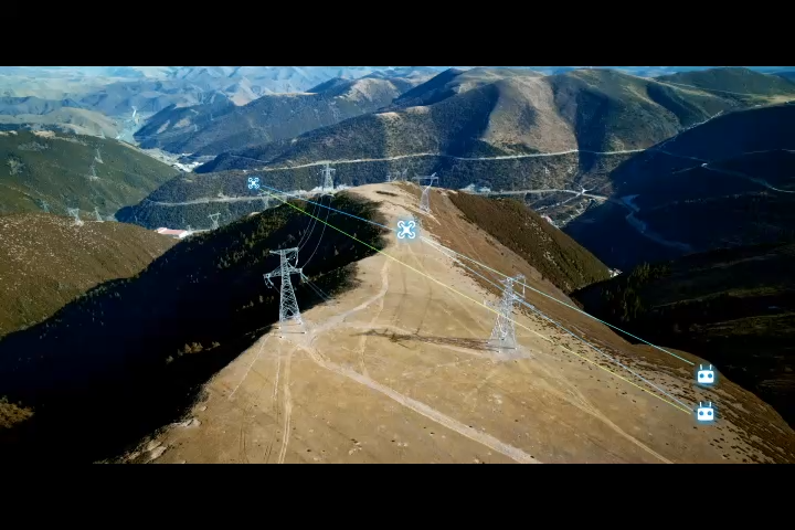 Зарядная станция DJI Dock 3 с квадрокоптером DJI Matrice 4D -