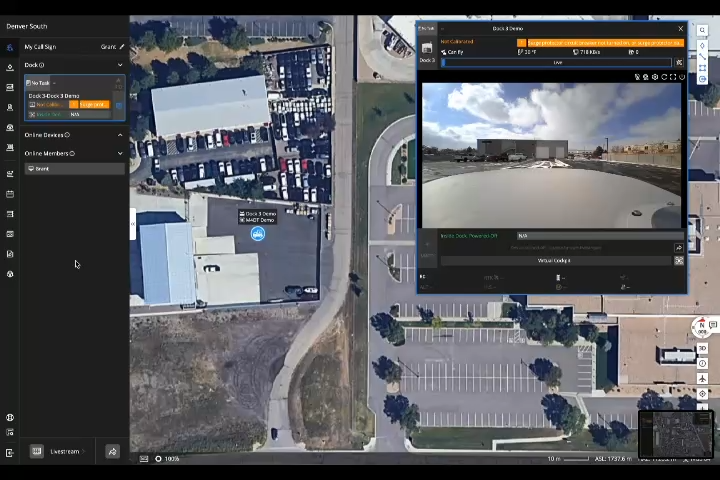 Зарядная станция DJI Dock 3 с квадрокоптером DJI Matrice 4D -