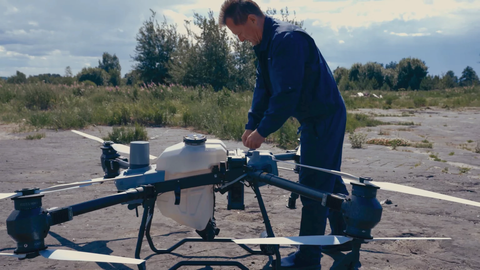 Дроны DJI для умного земледелия. Запуск беспилотного агросервиса «НижегородАвиа». DJI Agras T50